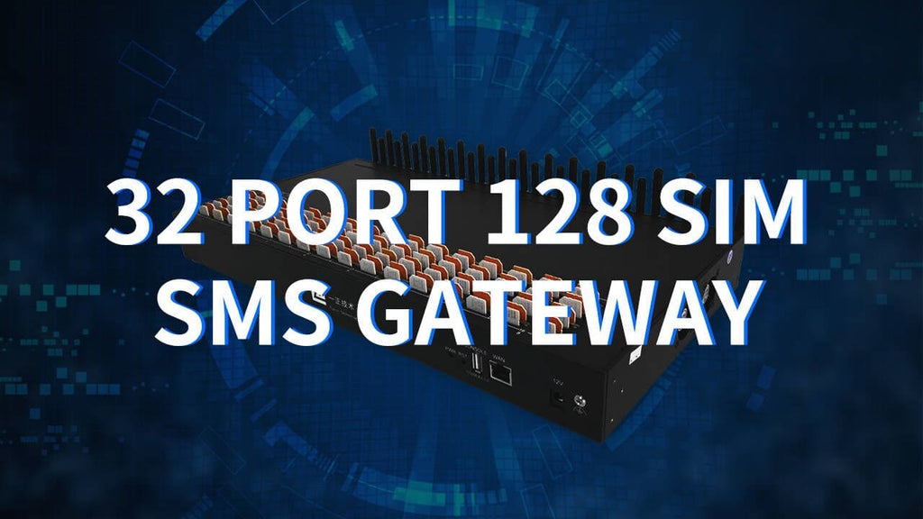 32 Port 128 SIM SMS Gateway - Ejointech