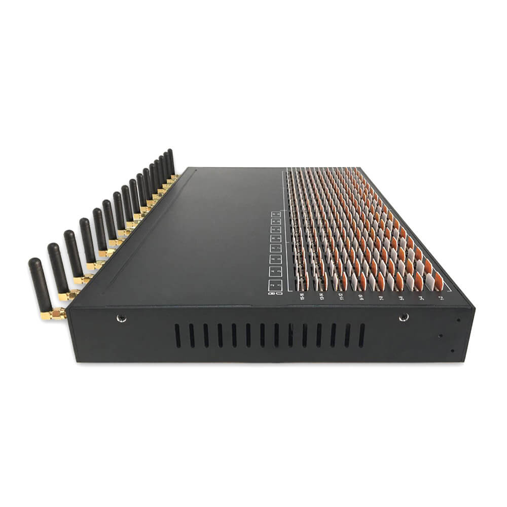 Modem Sim Port Ejointech 16 Port SMS Modem 256 SIM GSM Modem Gateway Device Support M