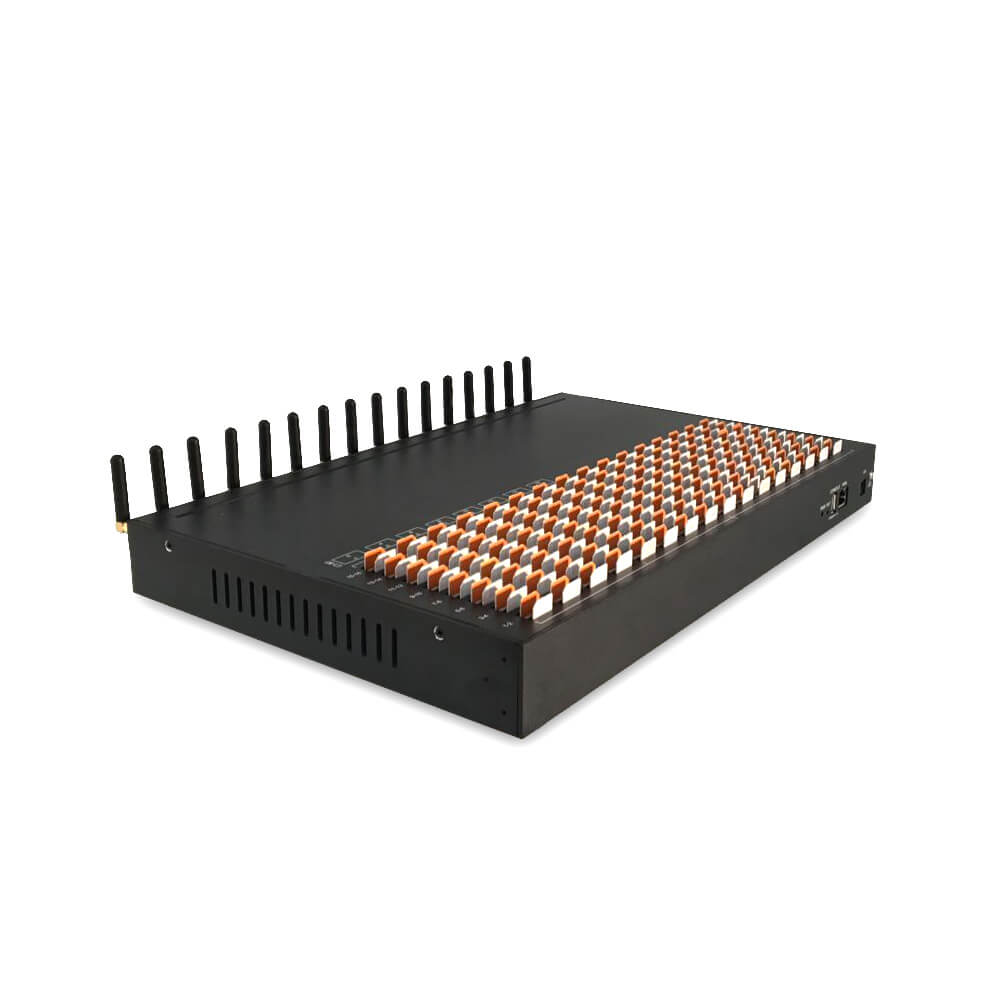 Modem Sim Port Ejointech 16 Port SMS Modem 256 SIM GSM Modem Gateway Device Support M