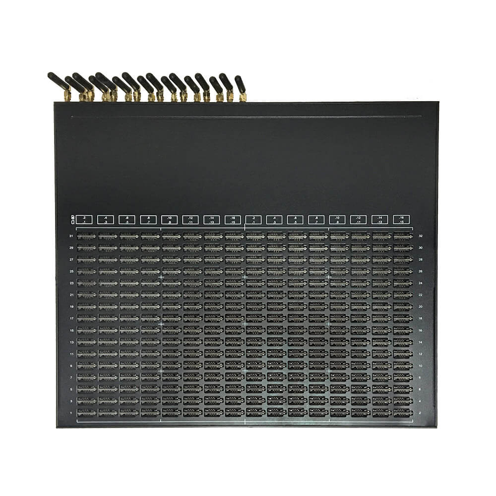 EJOINTECH 4G LTE VoIP Gateway 16 Port 512 SIM GSM Gateway For Voice an ...