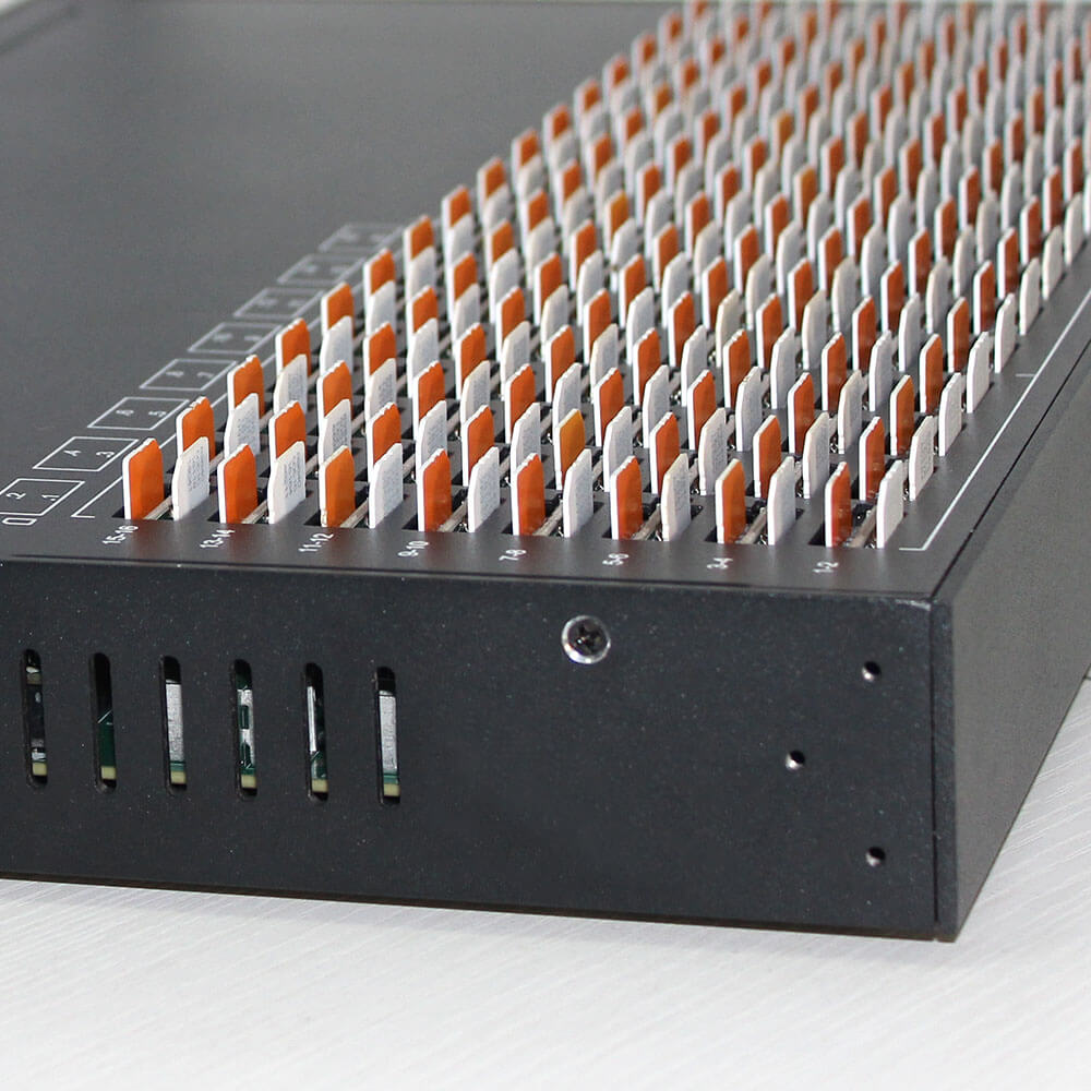 EJOINTECH 32 Port VoIP Gateway,256 SIM Slots GSM Gateway for VoIP ...