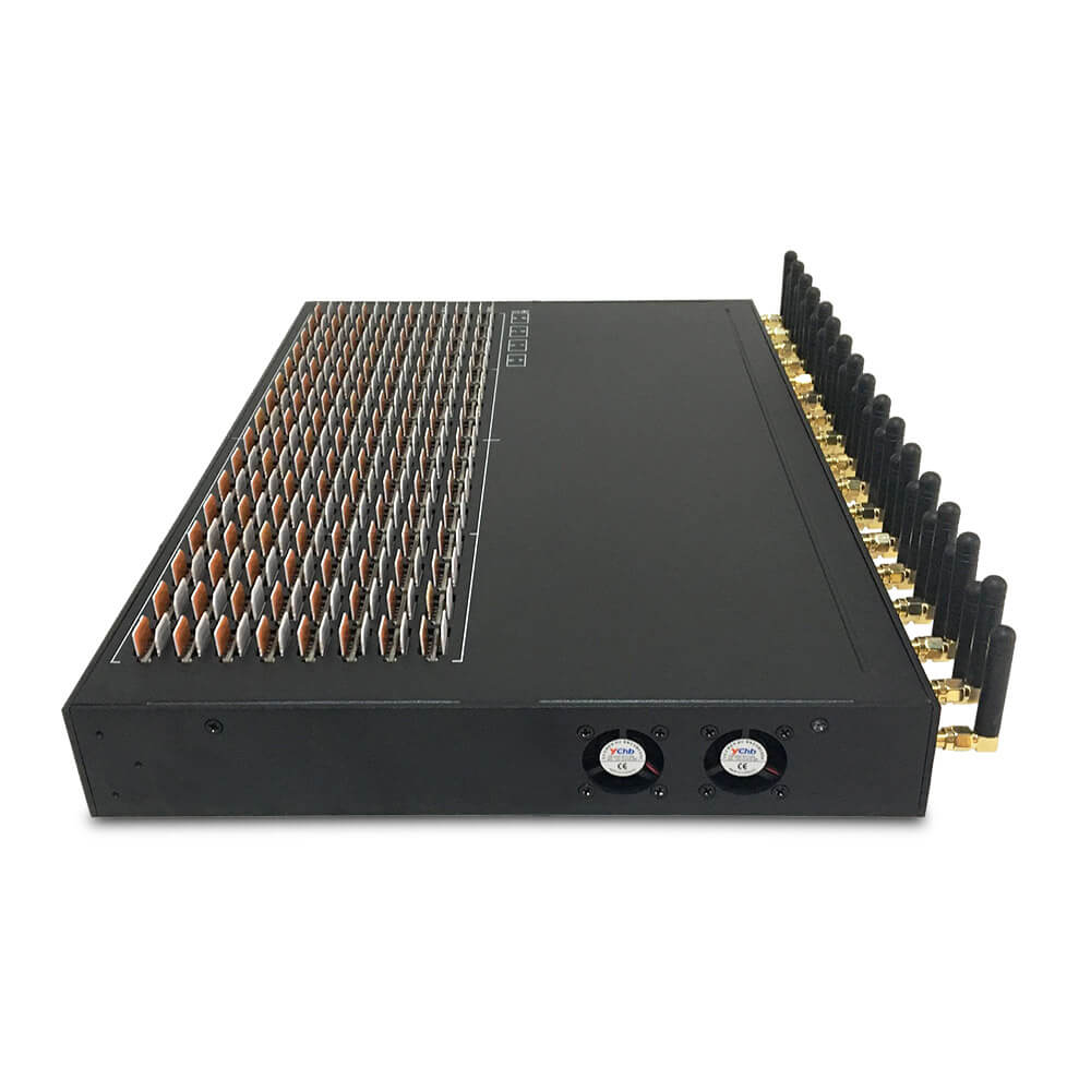 EJOINTECH 32 Port VoIP Gateway,256 SIM Slots GSM Gateway for VoIP ...