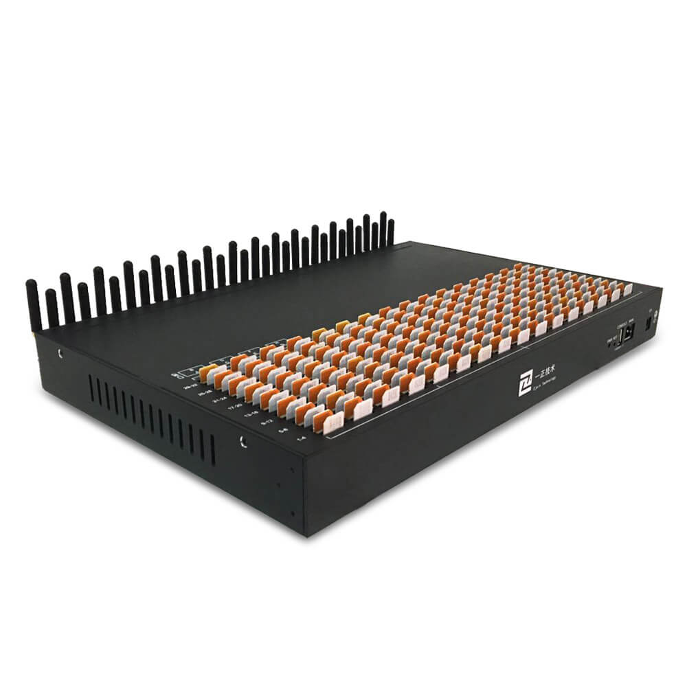EJOINTECH 32 Port VoIP Gateway,256 SIM Slots GSM Gateway for VoIP ...