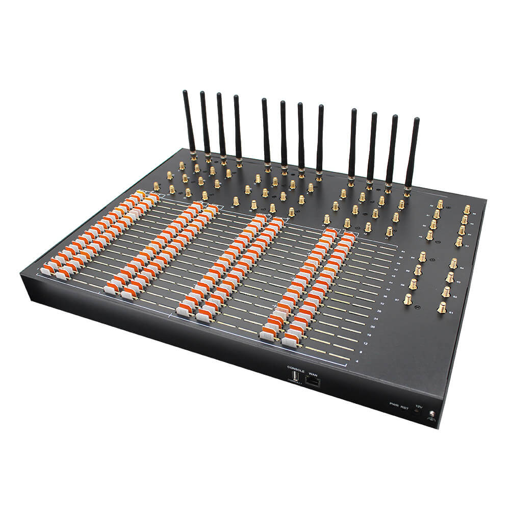 EJOINTECH 64 Port GSM Modem 256 SIM Bulk SMS Gateway Device API Integr ...