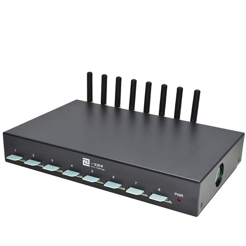 EJOINTECH 8 Port GSM VoIP Gateway,8 sim Gateway for VoIP,VPN Support A ...