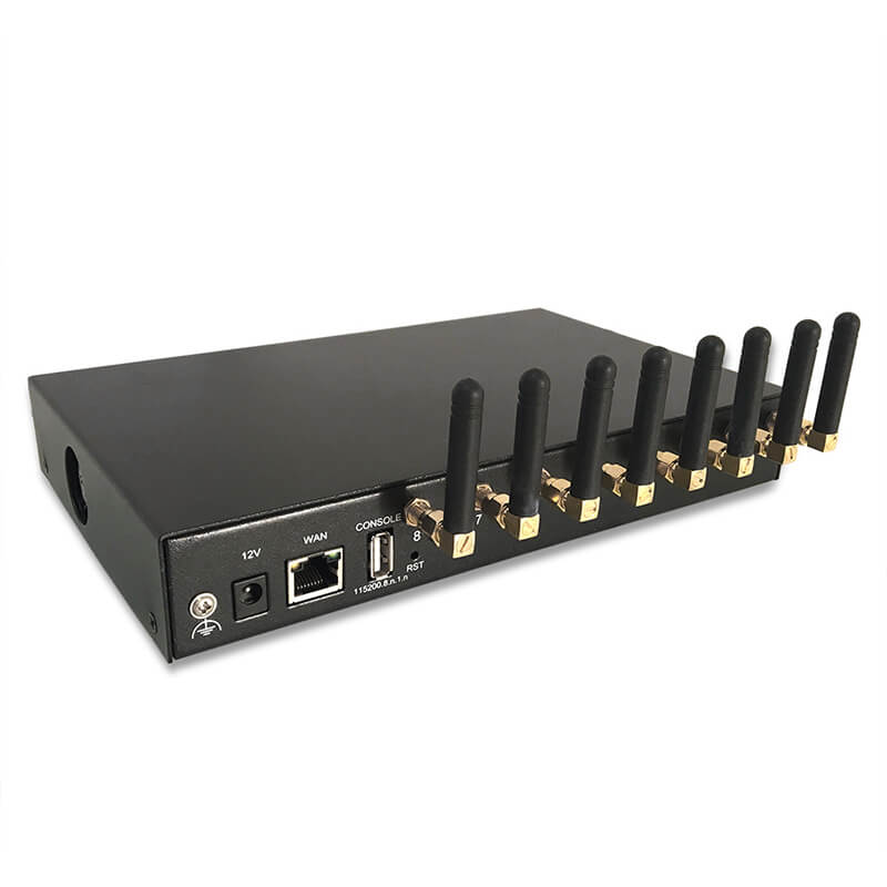 EJOINTECH 8 Port GSM VoIP Gateway,8 sim Gateway for VoIP,VPN Support A ...